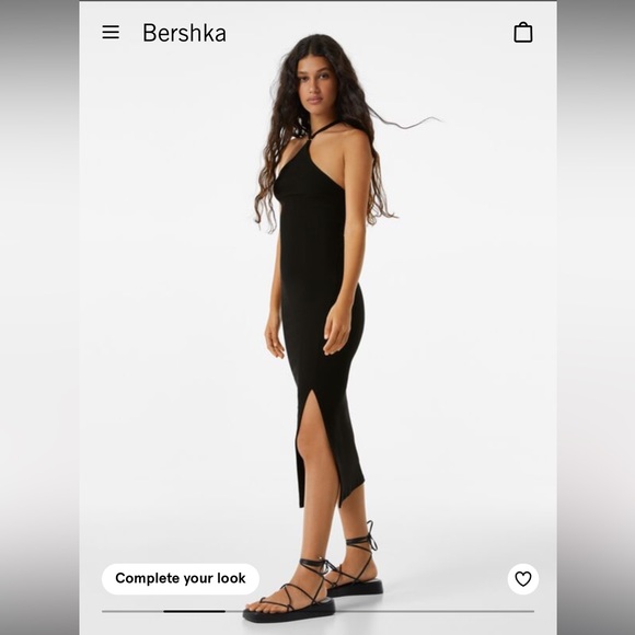 Bershka Dresses & Skirts - BERSHKA ribbed ring midi dress
